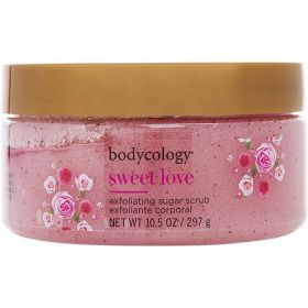 BODYCOLOGY SWEET LOVE by Bodycology EXFOLIATING SUGAR SCRUB 10.5 OZ