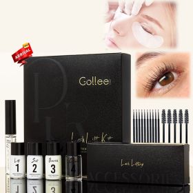 New Lash Lift Kit Eyelash Enhancer Eyelash Perm Set Lasting 4-6 Week Fixation Lash Curling Makeup