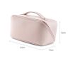 Large Capacity Makeup Bag, PU Leather Waterproof Cosmetic Bag