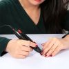 Professional Acrylic Nail Drill Machine 20000RPM Electric Handpiece w/6 Bits Cuticle Grinder