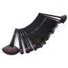 32 Pieces Professional Makeup Makeup Brush Kit (Black) with Makeup Bag