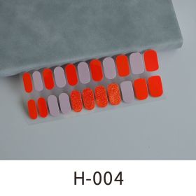 Simple Ins Style Pure Color Nail Sticker (Option: H004-Nail Sticker)