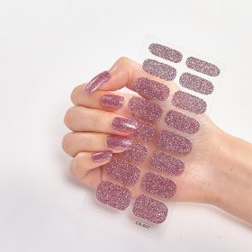 16 Small Stickers Gradient Glitter Nail Stickers (Option: CS037-Sealed Bag)