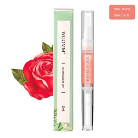 Manicure Nourishment Pen Nail Edge Polish Barbed Nourish And Repair (Option: Rose)