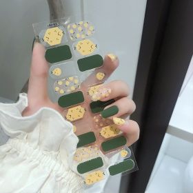 Creative Simple Nail Sticker Full Stickers (Option: Bare Clip Pack-SS061)