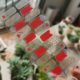 Creative Simple Nail Sticker Full Stickers (Option: Bare Clip Pack-SS072)