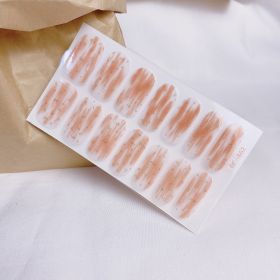 Fashion Tearable Waterproof Nail Sticker (Option: QF462)