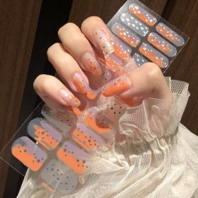 Creative Simple Nail Sticker Full Stickers (Option: Bare Clip Pack-SS082)