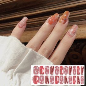 Creative Simple Nail Sticker Full Stickers (Option: Bare Clip Pack-SS081)