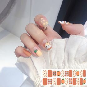 Creative Simple Nail Sticker Full Stickers (Option: Bare Clip Pack-SS065)