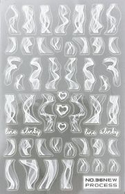 New Craft Thin Tough Frosted Nail Sticker (Option: NO36)