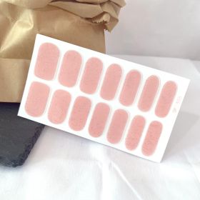 Fashion Tearable Waterproof Nail Sticker (Option: QF456)