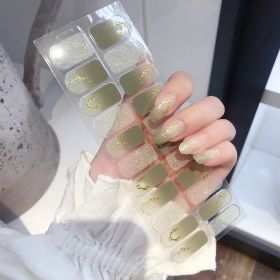 Creative Simple Nail Sticker Full Stickers (Option: Bare Clip Pack-SS066)