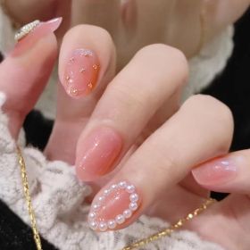 Hand-worn Nail Stickers Fake Nail Patch (Option: X074)