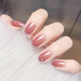 Hand-worn Nail Stickers Fake Nail Patch (Option: X112)