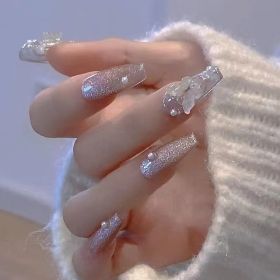 Hand-worn Nail Stickers Fake Nail Patch (Option: X073)