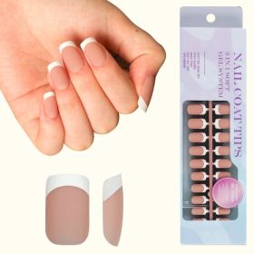 French Manicure Wear Detachable (Option: YMS017300 Pieces)
