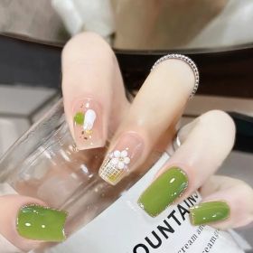 Hand-worn Nail Stickers Fake Nail Patch (Option: X083)