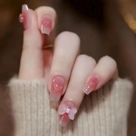 Hand-worn Nail Stickers Fake Nail Patch (Option: X204)