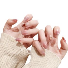 Hand-worn Nail Stickers Fake Nail Patch (Option: X093)