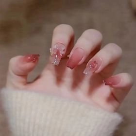 Hand-worn Nail Stickers Fake Nail Patch (Option: X153)