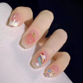 Hand-worn Nail Stickers Fake Nail Patch (Option: X121)