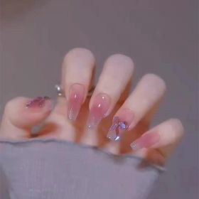 Hand-worn Nail Stickers Fake Nail Patch (Option: X135)