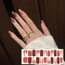 Creative Simple Nail Sticker Full Stickers (Option: Bare Clip Pack-SS086)