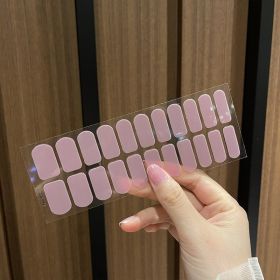 Creative Simple Nail Sticker Full Stickers (Option: Bare Clip Pack-SS062)