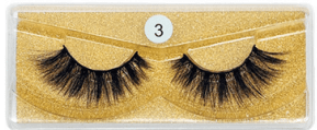 3D Stereo Curling Thick Large Radian Eyelash Natural Long Soft False Eyelashes (Option: 03)
