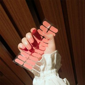 Creative Simple Nail Sticker Full Stickers (Option: Bare Clip Pack-SS058)