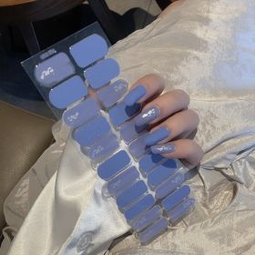 Creative Simple Nail Sticker Full Stickers (Option: Bare Clip Pack-SS069)