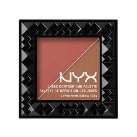 NYX Cheek Contour Duo Palette (Color: 04 Wine &amp| Dine)