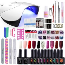 Nail kit tools (Color: 4style)
