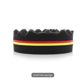 Black Curly Hair Oval Memory Spong Mop (Option: Big Hole Sponge)