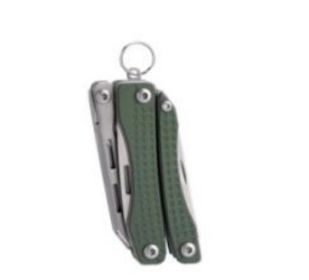 Natto Battleship Multi-functional Tool Clamp Pointed Pliers Multifunction Pliers (Option: Green-Aluminum Alloy)