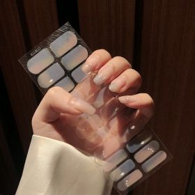 Creative Simple Nail Sticker Full Stickers (Option: Bare Clip Pack-SS085)