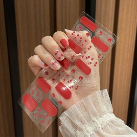 Creative Simple Nail Sticker Full Stickers (Option: Bare Clip Pack-SS063)