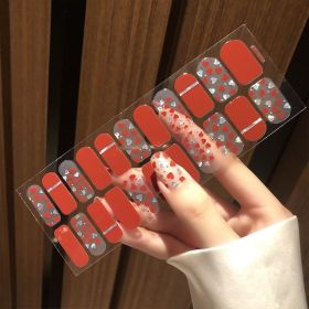 Creative Simple Nail Sticker Full Stickers (Option: Bare Clip Pack-SS064)