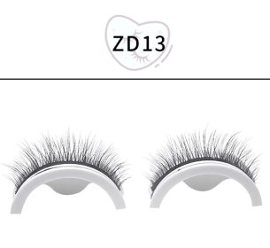 False Eyelashes Self-adhesive Strip (Option: Natural self adhesive ZD13-1PC)