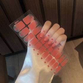Creative Simple Nail Sticker Full Stickers (Option: Bare Clip Pack-SS059)
